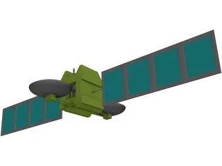 Satellite 3D Model preview