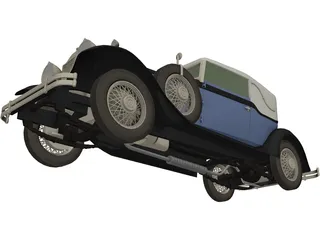 Packard (1930) 3D Model preview