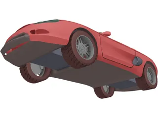 Ford Mustang Mark III Concept 3D Model preview