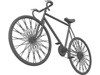 Bicycle 3D Model preview