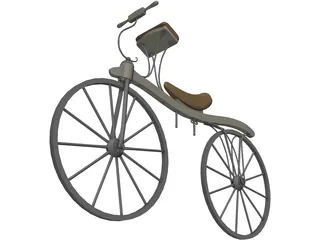 Bicycle Dennis Johnson 3D Model preview
