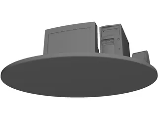 Computer PC 3D Model preview