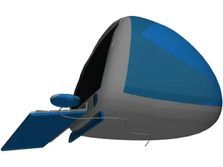 Apple iMac Computer 3D Model preview