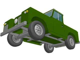 Land Rover 3D Model preview