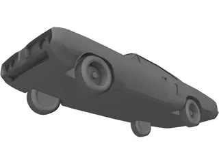 Dodge Coronet (1970) 3D Model preview