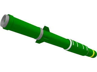 BLU-107 3D Model preview