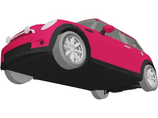 Mini Cooper S (2002) 3D Model preview