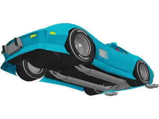 Chevrolet Corvette (1979) [Supercharged] 3D Model preview