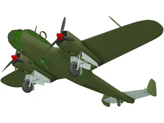 Dornier Do 17Z 3D Model preview