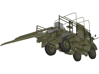 Bedford Truck 3D Model preview