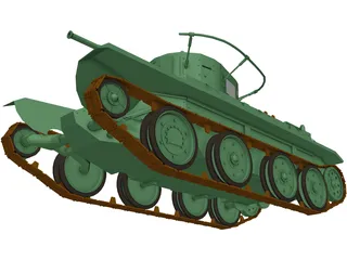 BT-5 3D Model preview