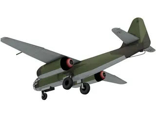 Arado AR-234 3D Model preview