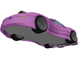 Pontiac Firebird [Supercharged] 3D Model preview