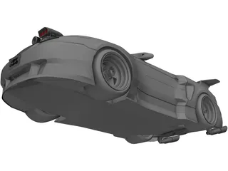 Ford Mustang 2000 [Supercharged] 3D Model preview
