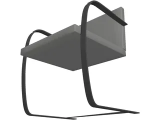 Chair Brno Modern 3D Model preview