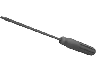 Screwdriver Plane 3D Model preview