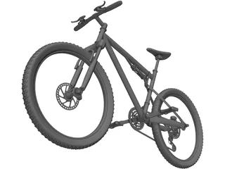 Bike Mountain 3D Model preview