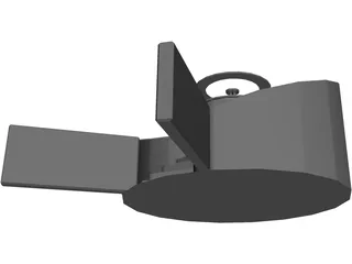 Stone Podium 3D Model preview