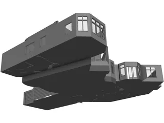 House Large 3D Model preview