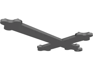 Cross 3D Model preview