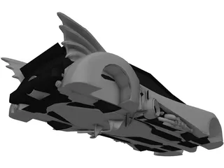 Batmobile (1989) 3D Model preview