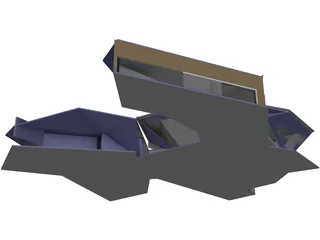 Villa Wally 3D Model preview