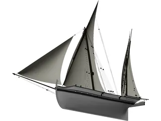 Sail Dock San Juan 3D Model preview