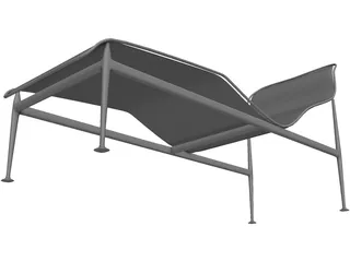 B&B Italia Garden Chair 3D Model preview