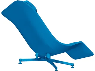 Chair Larus Relax 3D Model preview