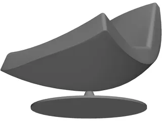 Chair Olivier Lounge 3D Model preview