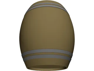 Beer Barrel Dispencer 3D Model preview