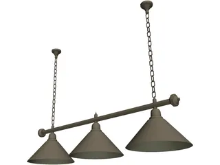 Light Ceiling 3D Model preview