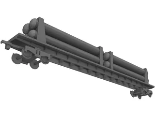 Pipe Carrier 3D Model preview