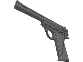 Pistol 3D Model preview