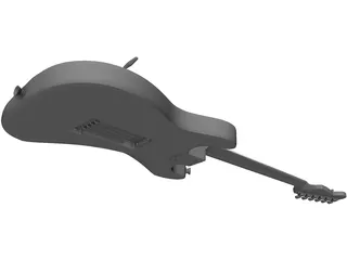 Fender SRV Strat 3D Model preview