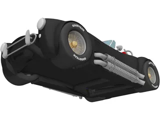 Shelby Cobra [Supercharged] 3D Model preview