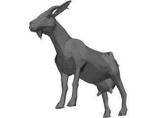 Goat 3D Model preview