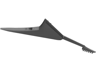 Guitar Randy Rhoads Flying V 3D Model preview