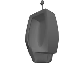 Urinal 3D Model preview