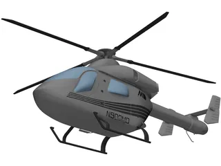 MD-900 Explorer 3D Model preview