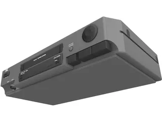 JVC VCR 3D Model preview