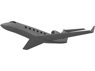 Gulfstream IV 3D Model preview