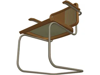 Chair Breuer 3D Model preview