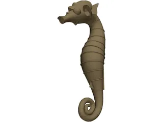 Seahorse 3D Model preview