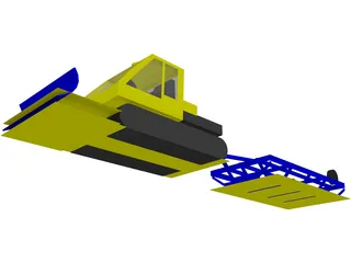 Bombardier BR-275 Groomer [+Drag] 3D Model preview