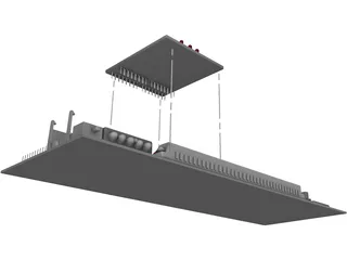Computer Card 3D Model preview