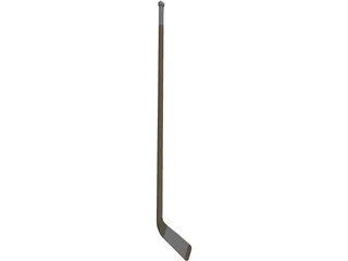 Hockey Stick 3D Model preview