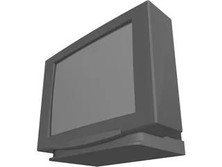 Television 3D Model preview