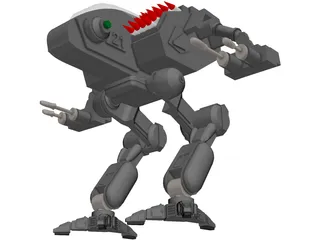Mad Dog Battletech 3D Model preview