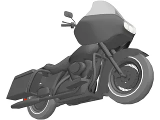 Harley-Davidson 3D Model preview